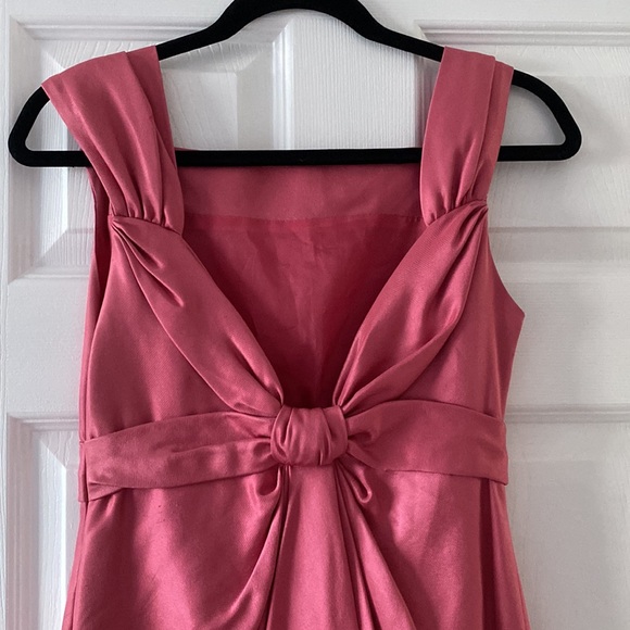 Saks Fifth Avenue Pink Empire Waist Dress Small - Picture 3 of 12